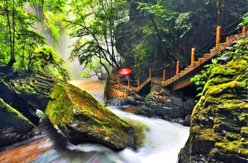 2022哀牢山自然保护区游玩攻略,3、感受山水相间的石门峡风景...【去哪儿攻略】