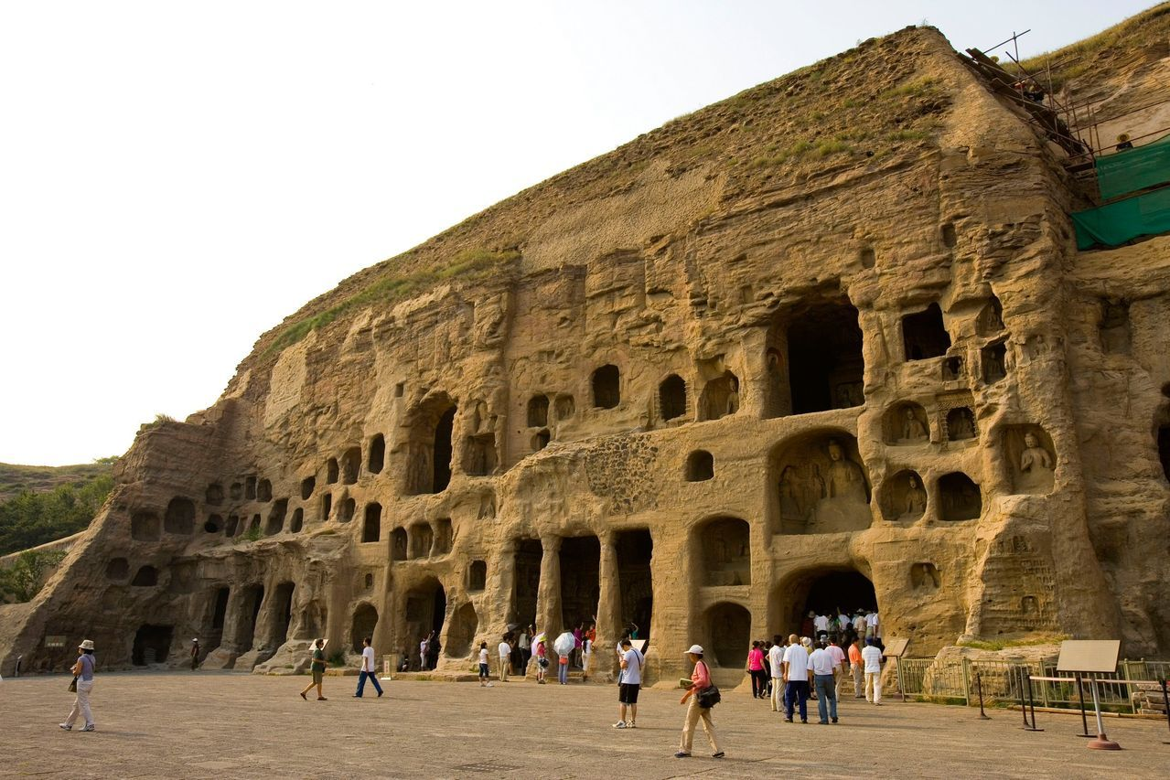 大同市云冈石窟图册_360百科